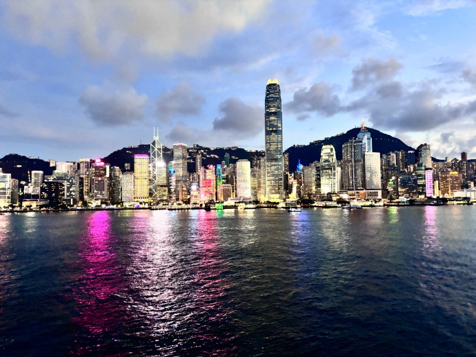 东方明珠璀璨,香港的香港之光